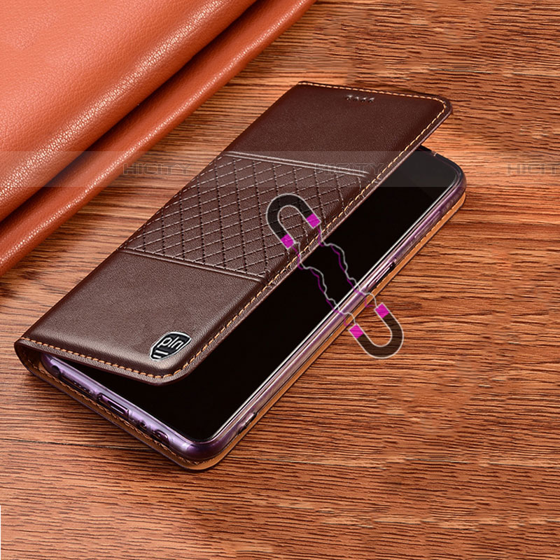 Handytasche Stand Schutzhülle Flip Leder Hülle H11P für Samsung Galaxy A03s