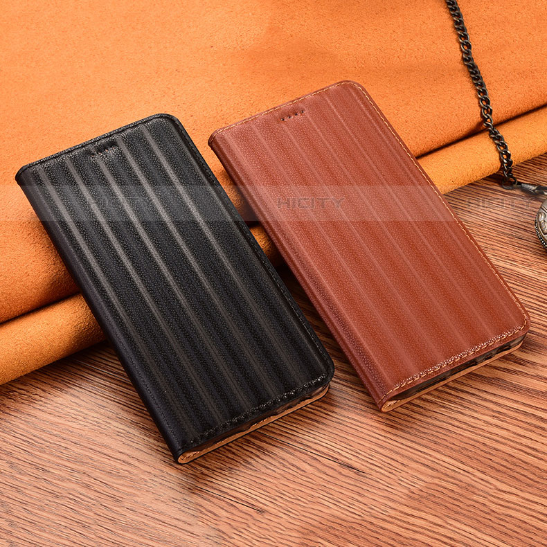 Handytasche Stand Schutzhülle Flip Leder Hülle H16P für Motorola Moto Edge 30 Fusion 5G groß