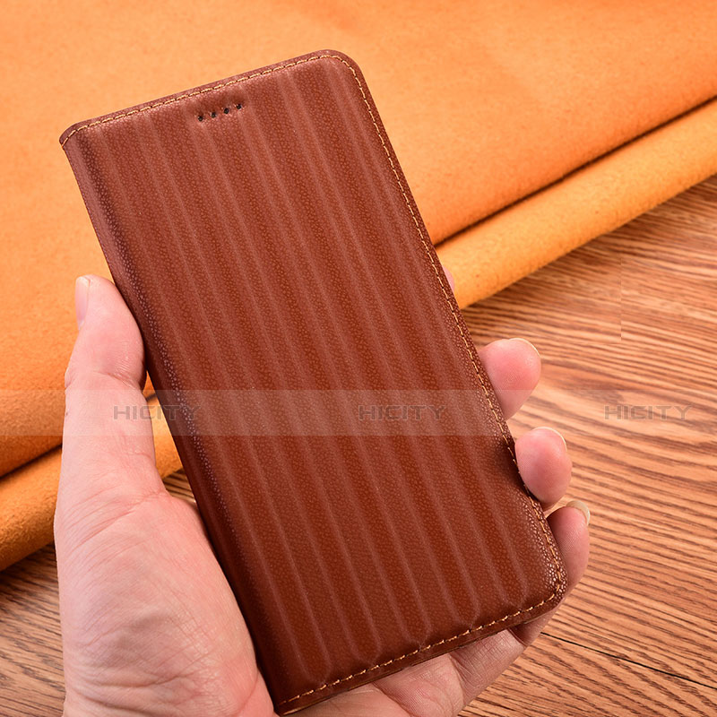 Handytasche Stand Schutzhülle Flip Leder Hülle H16P für Motorola Moto Edge 30 Pro 5G groß