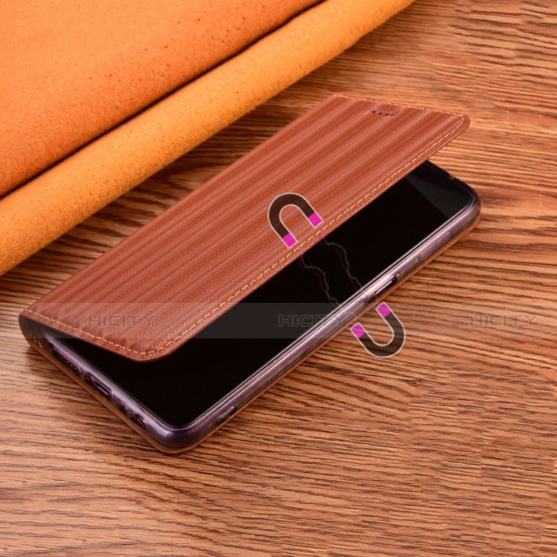 Handytasche Stand Schutzhülle Flip Leder Hülle H16P für Motorola Moto Edge 30 Pro 5G groß