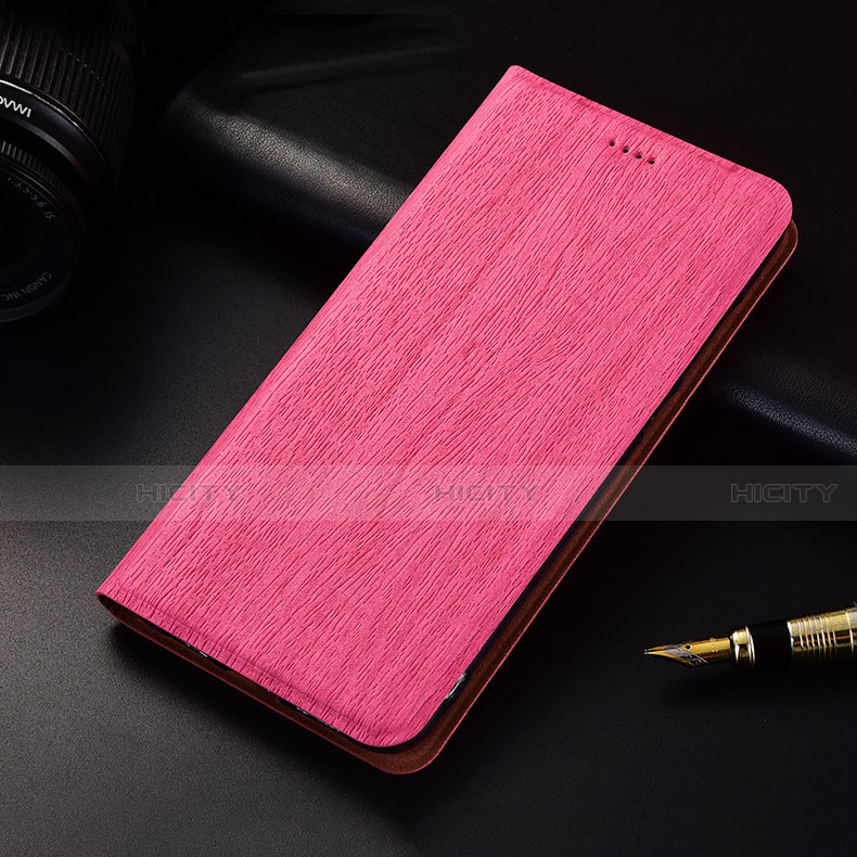 Handytasche Stand Schutzhülle Flip Leder Hülle H18 für Apple iPhone 14 Pro Max Pink Plus