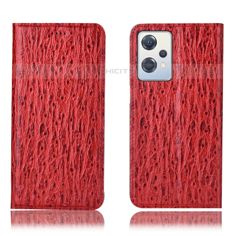 Handytasche Stand Schutzhülle Flip Leder Hülle H18P für OnePlus Nord CE 2 Lite 5G Rot Plus