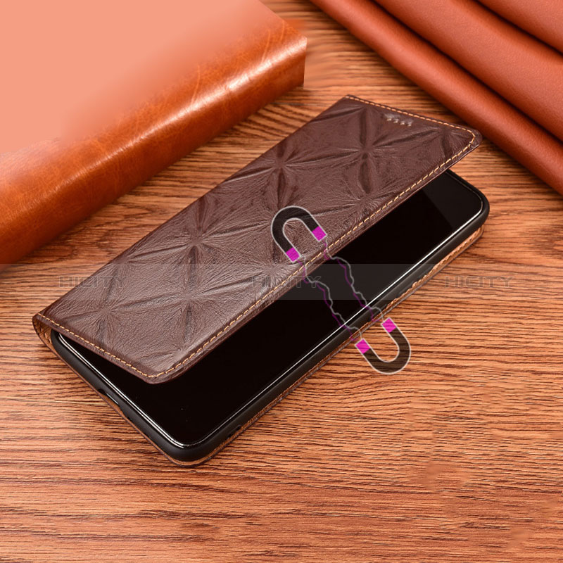 Handytasche Stand Schutzhülle Flip Leder Hülle H18P für Samsung Galaxy A04s groß