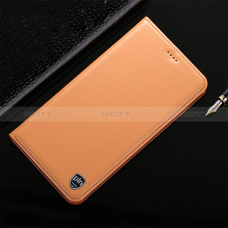 Handytasche Stand Schutzhülle Flip Leder Hülle H21P für Apple iPhone 11 Orange