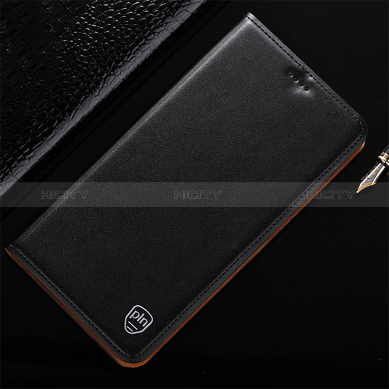 Handytasche Stand Schutzhülle Flip Leder Hülle H21P für Apple iPhone Xs Schwarz Plus