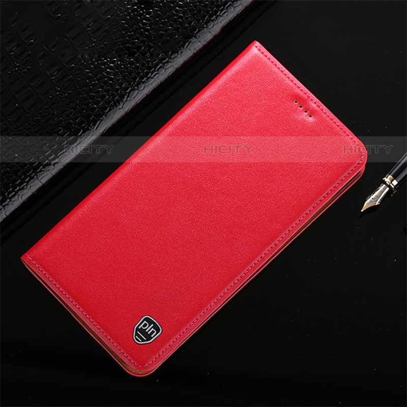 Handytasche Stand Schutzhülle Flip Leder Hülle H21P für Motorola Moto G Play Gen 2 Rot