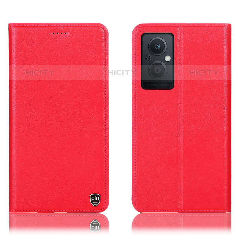 Handytasche Stand Schutzhülle Flip Leder Hülle H21P für OnePlus Nord N20 5G Rot Plus