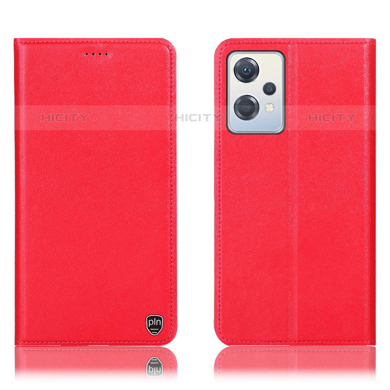 Handytasche Stand Schutzhülle Flip Leder Hülle H21P für Oppo K10X 5G Rot