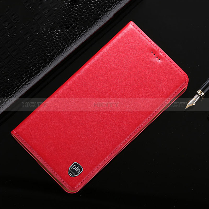 Handytasche Stand Schutzhülle Flip Leder Hülle H21P für Oppo Reno10 Pro+ Plus 5G Rot