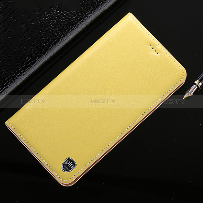 Handytasche Stand Schutzhülle Flip Leder Hülle H21P für Xiaomi Civi 1S 5G Gelb