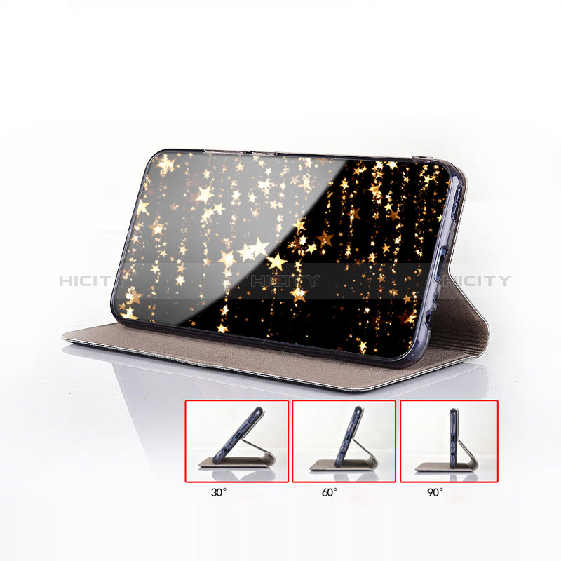 Handytasche Stand Schutzhülle Flip Leder Hülle H22P für Samsung Galaxy A01 Core