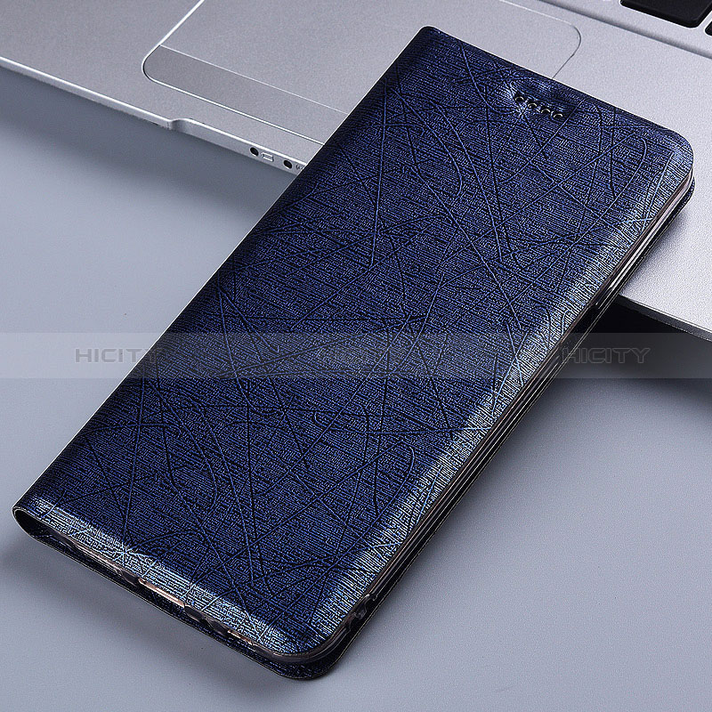 Handytasche Stand Schutzhülle Flip Leder Hülle H22P für Xiaomi Mi Mix 4 5G Blau