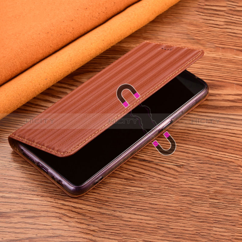 Handytasche Stand Schutzhülle Flip Leder Hülle H23P für Oppo A1 5G groß