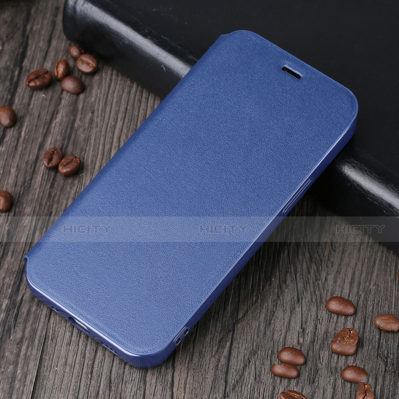 Handytasche Stand Schutzhülle Flip Leder Hülle H25 für Apple iPhone 13 Mini Blau Plus