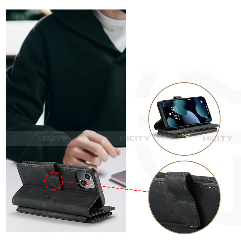 Handytasche Stand Schutzhülle Flip Leder Hülle H27 für Apple iPhone 13