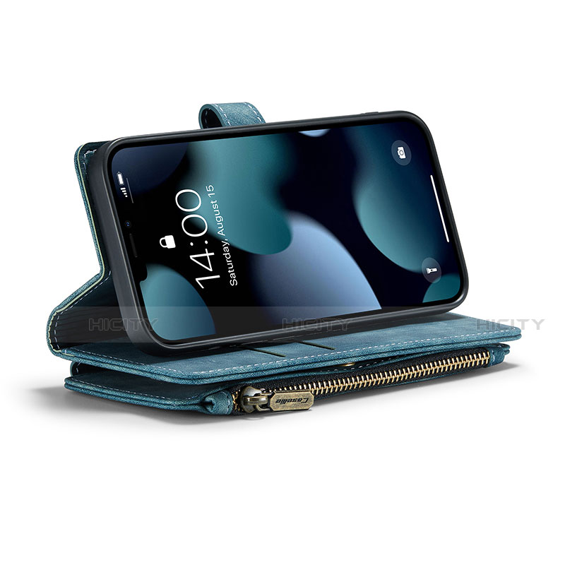 Handytasche Stand Schutzhülle Flip Leder Hülle H27 für Apple iPhone 13 Pro