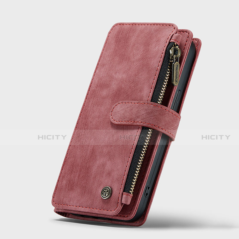 Handytasche Stand Schutzhülle Flip Leder Hülle H27 für Apple iPhone 13 Rot