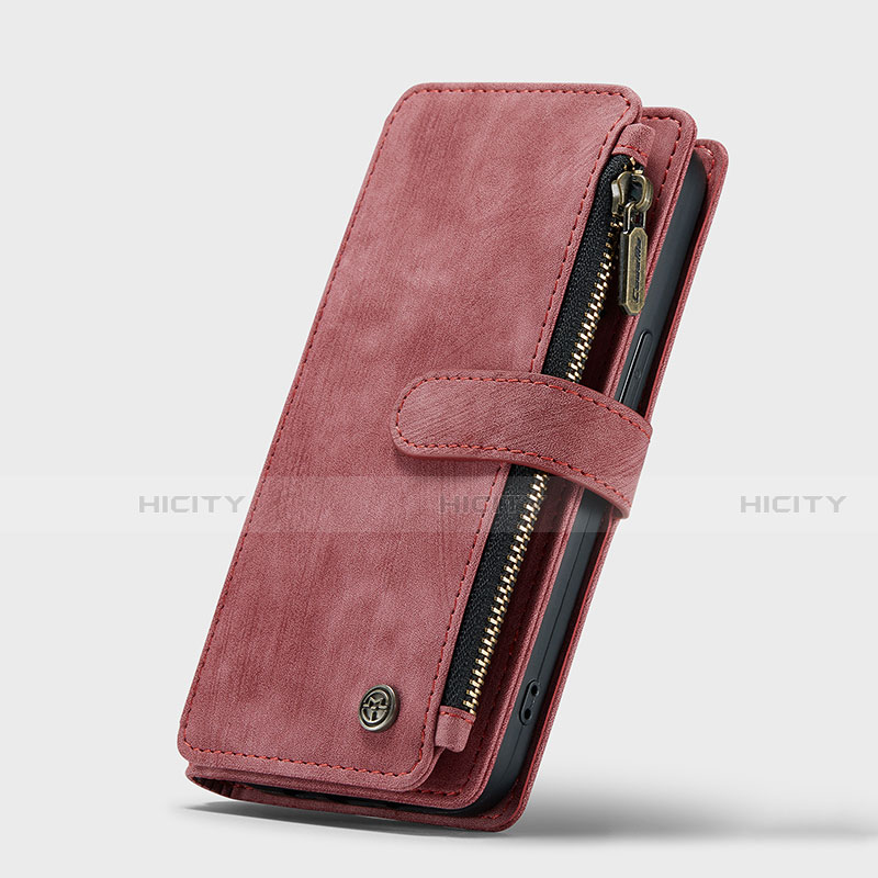 Handytasche Stand Schutzhülle Flip Leder Hülle H28 für Apple iPhone 13 Pro Rot