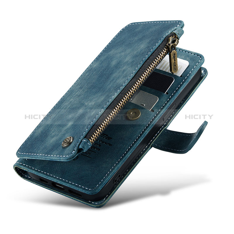 Handytasche Stand Schutzhülle Flip Leder Hülle H28 für Apple iPhone 15 groß