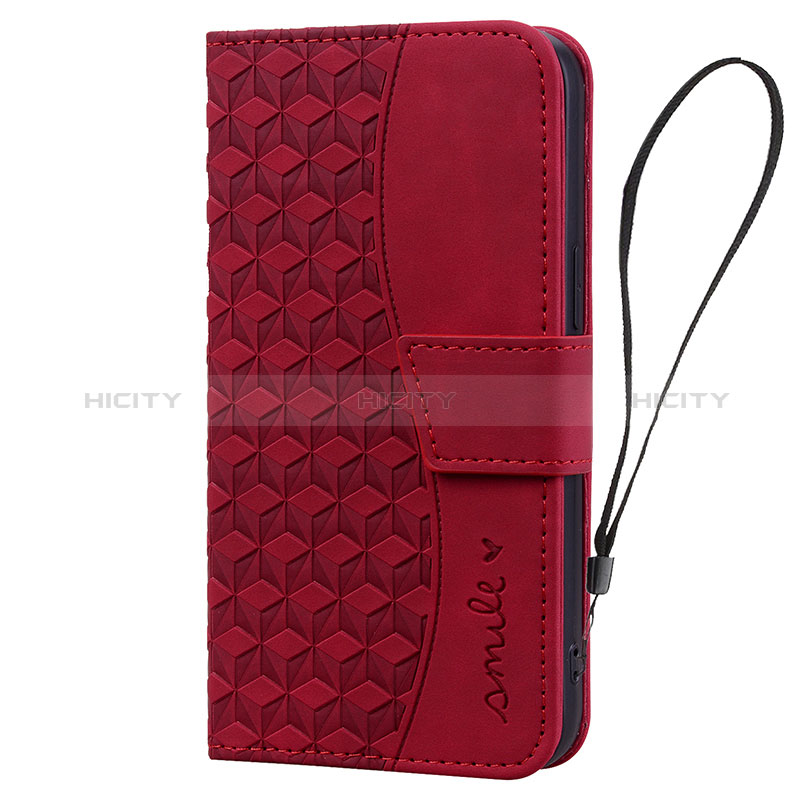 Handytasche Stand Schutzhülle Flip Leder Hülle HF2 für Apple iPhone 14 Pro Max Rot Plus