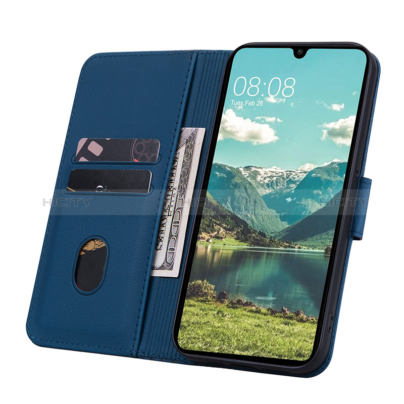 Handytasche Stand Schutzhülle Flip Leder Hülle HF2 für Google Pixel 7 Pro 5G groß