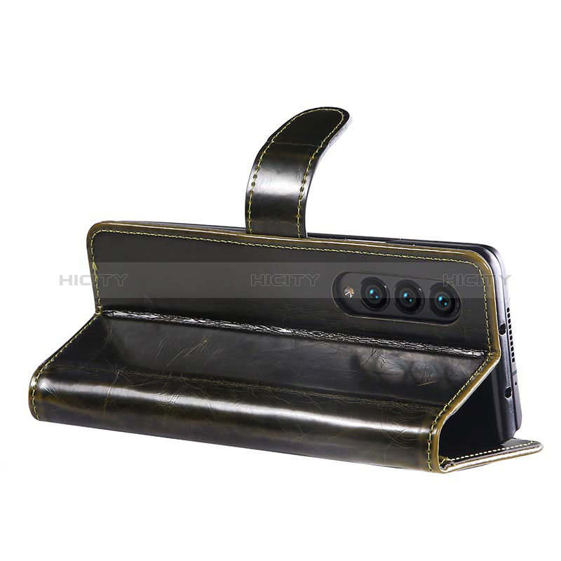 Handytasche Stand Schutzhülle Flip Leder Hülle JD1 für Samsung Galaxy Z Fold3 5G