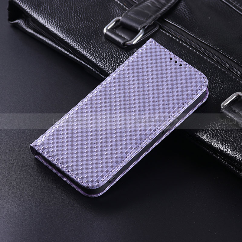 Handytasche Stand Schutzhülle Flip Leder Hülle JDK für Samsung Galaxy A03 Core Violett