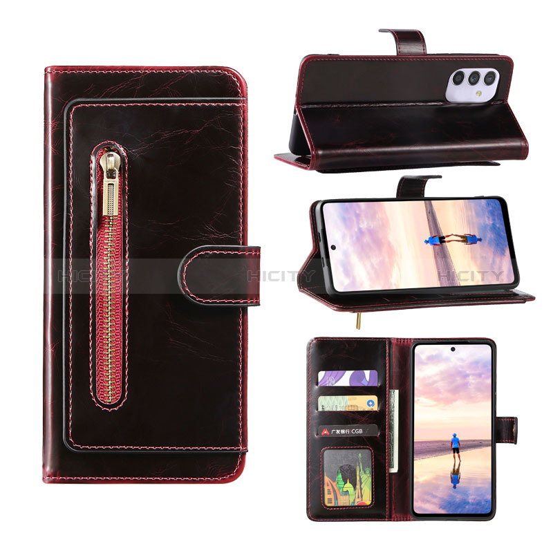 Handytasche Stand Schutzhülle Flip Leder Hülle JDK für Samsung Galaxy Quantum2 5G