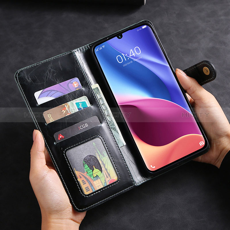 Handytasche Stand Schutzhülle Flip Leder Hülle JDK für Xiaomi Mi 11i 5G groß