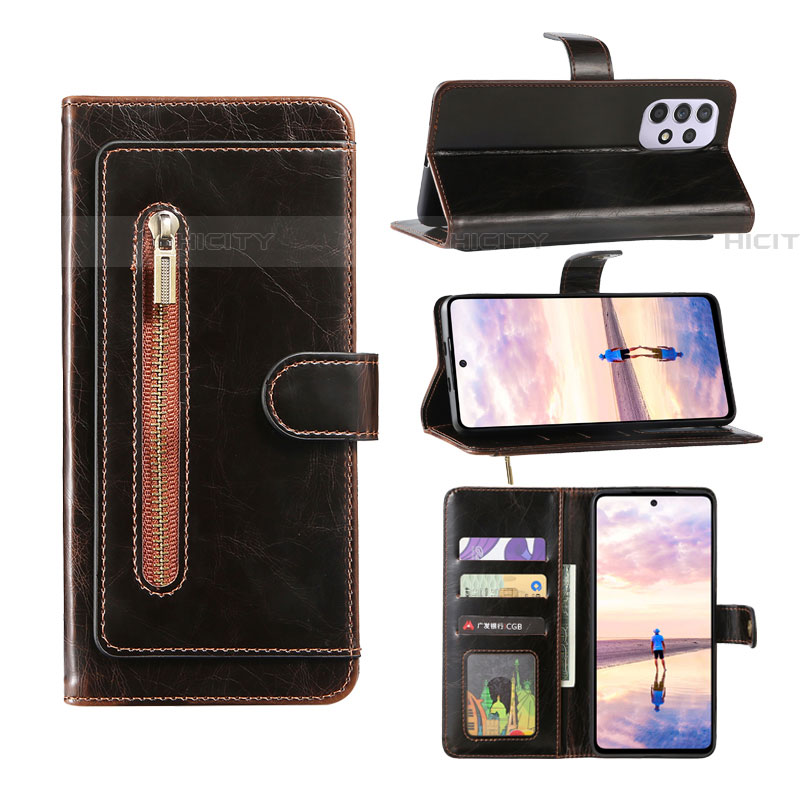 Handytasche Stand Schutzhülle Flip Leder Hülle JDK1 für Samsung Galaxy A52 4G groß