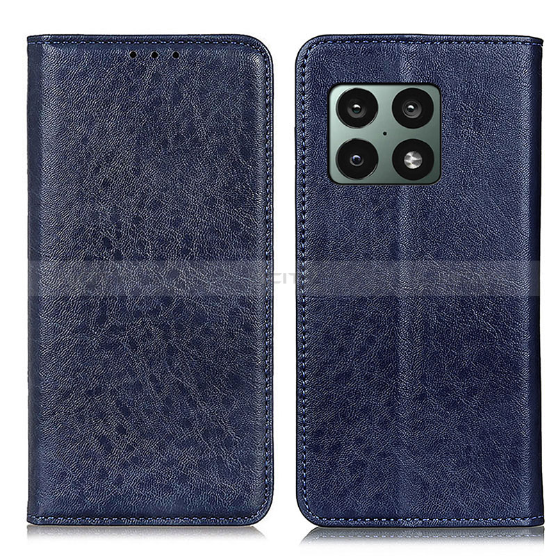 Handytasche Stand Schutzhülle Flip Leder Hülle K01Z für OnePlus 10 Pro 5G Blau Plus