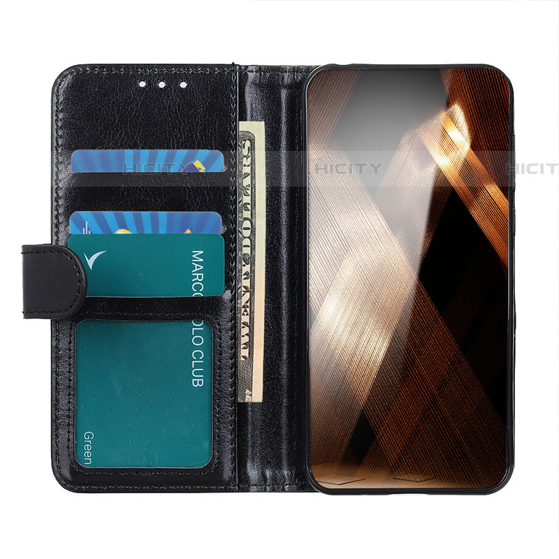 Handytasche Stand Schutzhülle Flip Leder Hülle K01Z für Samsung Galaxy A04E groß