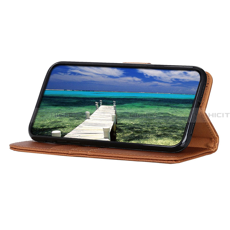 Handytasche Stand Schutzhülle Flip Leder Hülle K01Z für Samsung Galaxy A23 5G SC-56C