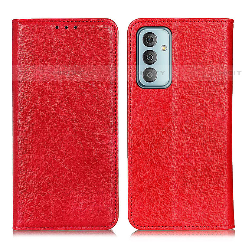 Handytasche Stand Schutzhülle Flip Leder Hülle K01Z für Samsung Galaxy F13 4G Rot