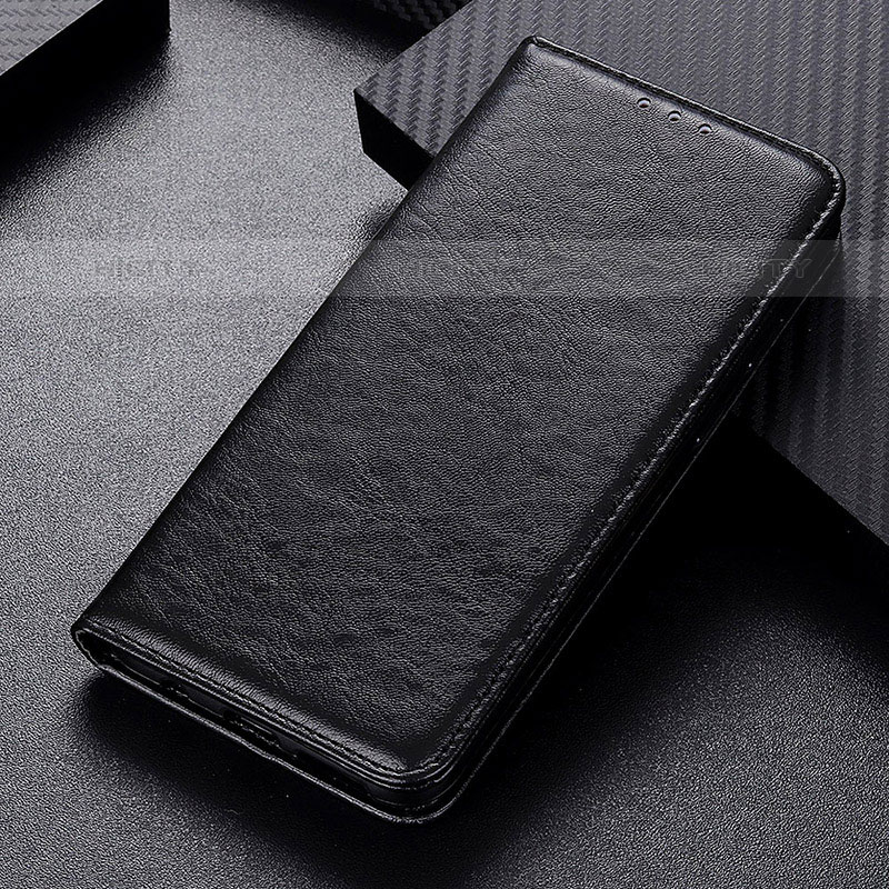 Handytasche Stand Schutzhülle Flip Leder Hülle K01Z für Samsung Galaxy M23 5G Schwarz