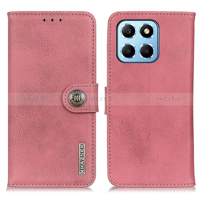 Handytasche Stand Schutzhülle Flip Leder Hülle K02Z für Huawei Honor X6 5G Rosa