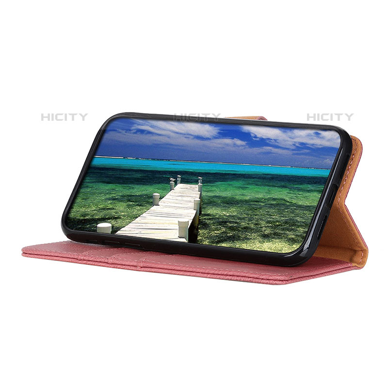 Handytasche Stand Schutzhülle Flip Leder Hülle K02Z für OnePlus Nord N200 5G groß