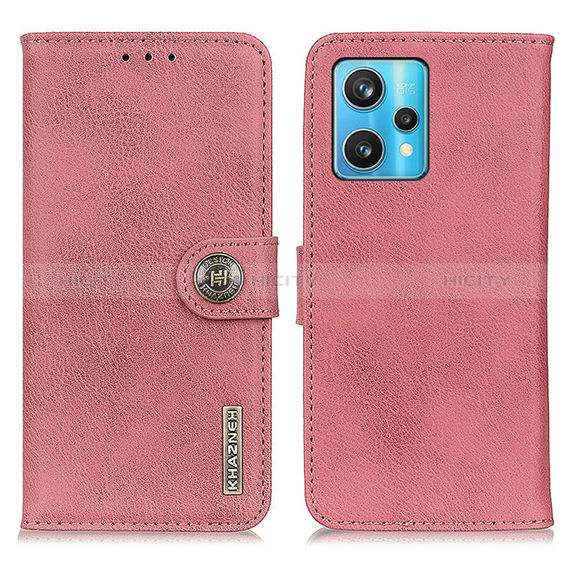 Handytasche Stand Schutzhülle Flip Leder Hülle K02Z für Realme Narzo 50 Pro 5G Rosa Plus