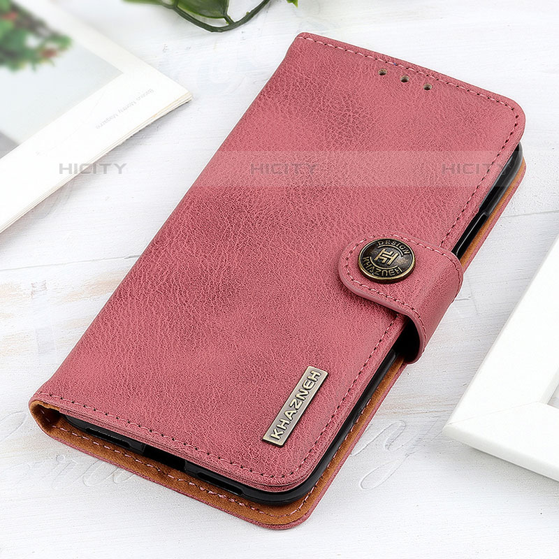 Handytasche Stand Schutzhülle Flip Leder Hülle K02Z für Samsung Galaxy M23 5G Rosa