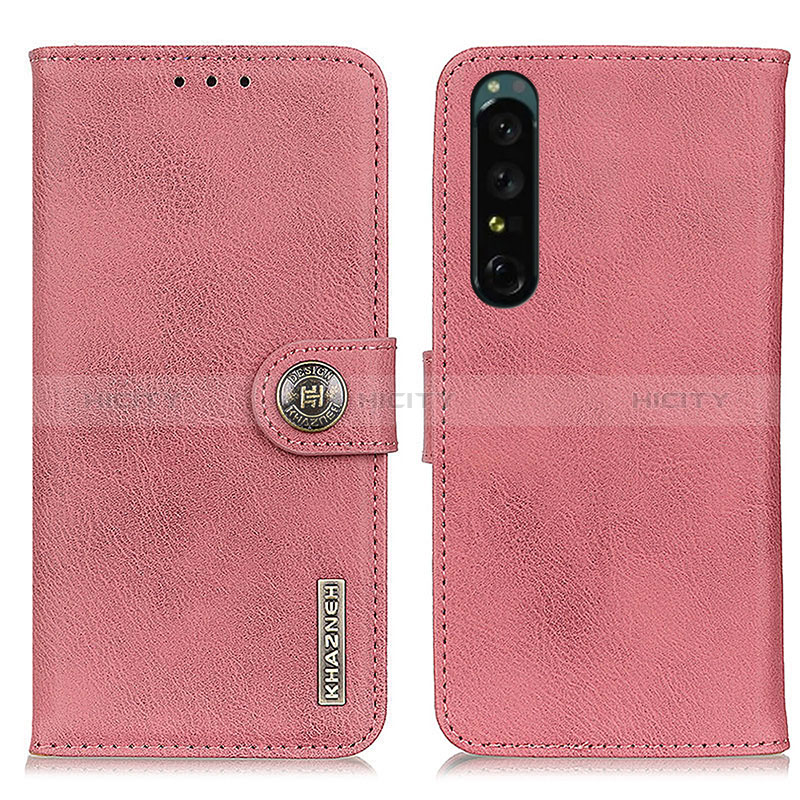 Handytasche Stand Schutzhülle Flip Leder Hülle K02Z für Sony Xperia 1 IV groß