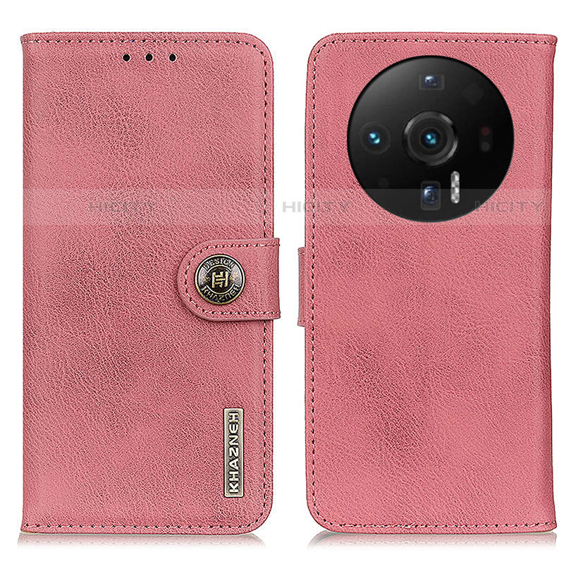 Handytasche Stand Schutzhülle Flip Leder Hülle K02Z für Xiaomi Mi 12S Ultra 5G Rosa