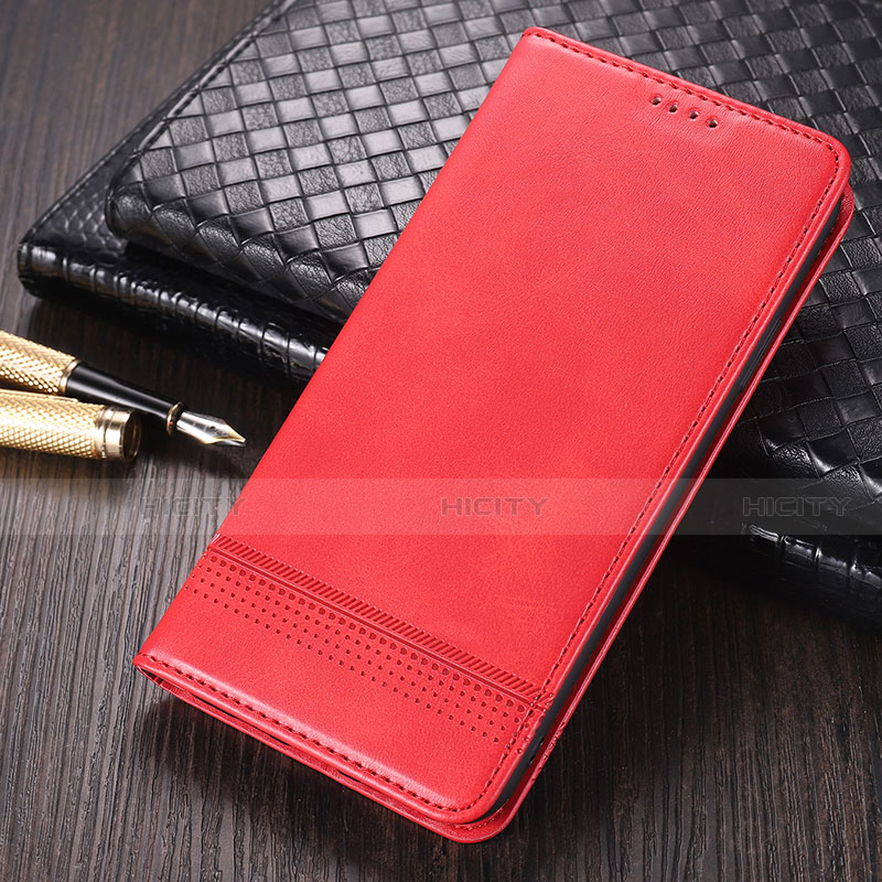 Handytasche Stand Schutzhülle Flip Leder Hülle K03 für Huawei Mate 40E 4G Rot