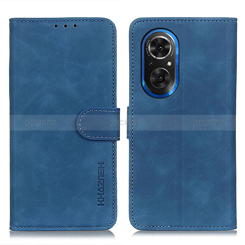 Handytasche Stand Schutzhülle Flip Leder Hülle K03Z für Huawei Honor 50 SE 5G Blau