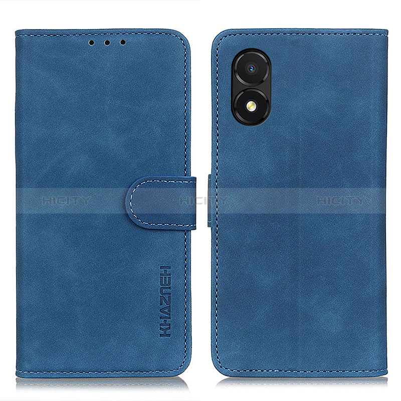 Handytasche Stand Schutzhülle Flip Leder Hülle K03Z für Huawei Honor X5 Blau