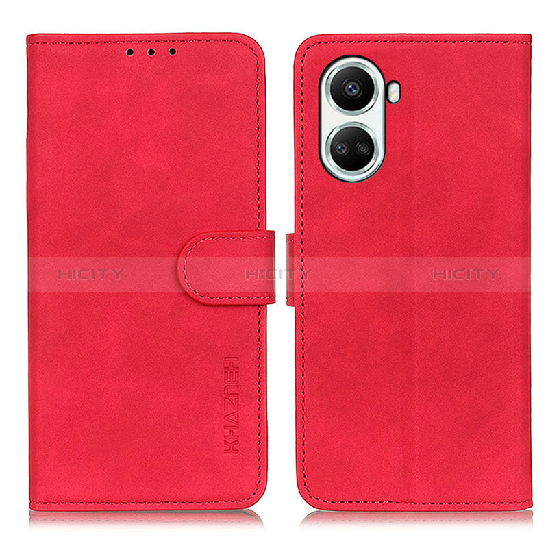 Handytasche Stand Schutzhülle Flip Leder Hülle K03Z für Huawei Nova 10 SE Rot