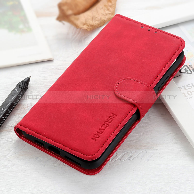 Handytasche Stand Schutzhülle Flip Leder Hülle K03Z für OnePlus 9 Pro 5G Rot Plus