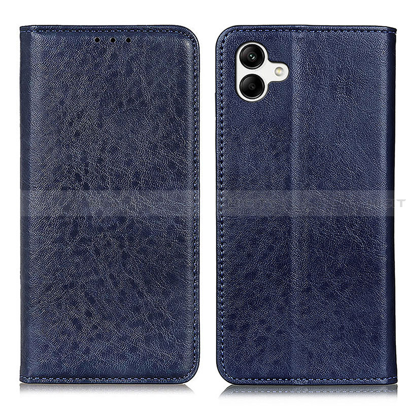 Handytasche Stand Schutzhülle Flip Leder Hülle K03Z für Samsung Galaxy A05 Blau