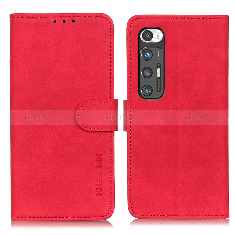 Handytasche Stand Schutzhülle Flip Leder Hülle K03Z für Xiaomi Mi 10S 5G Rot Plus