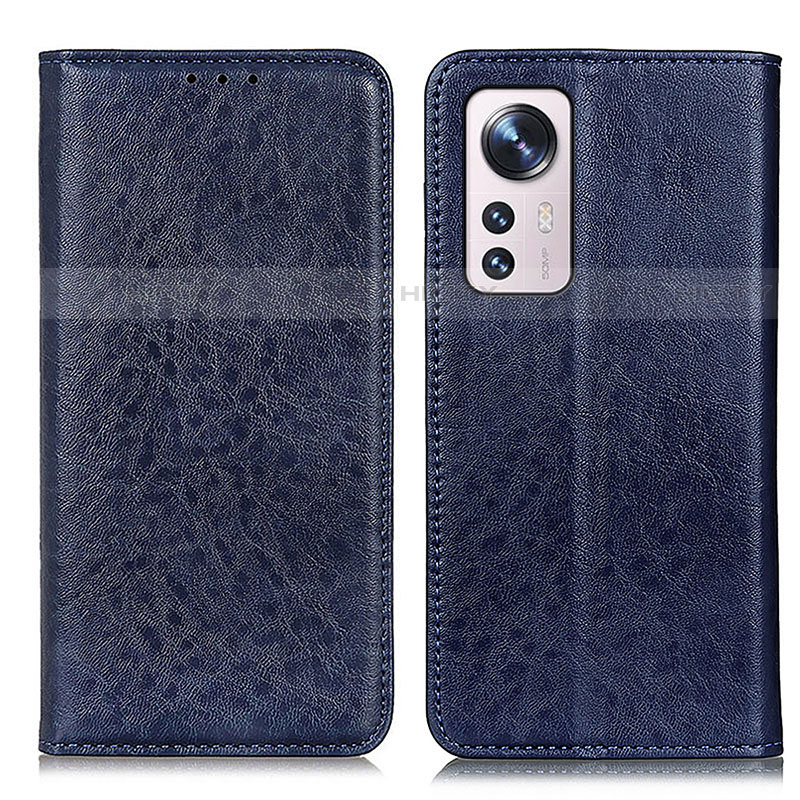 Handytasche Stand Schutzhülle Flip Leder Hülle K03Z für Xiaomi Mi 12 Lite 5G Blau Plus