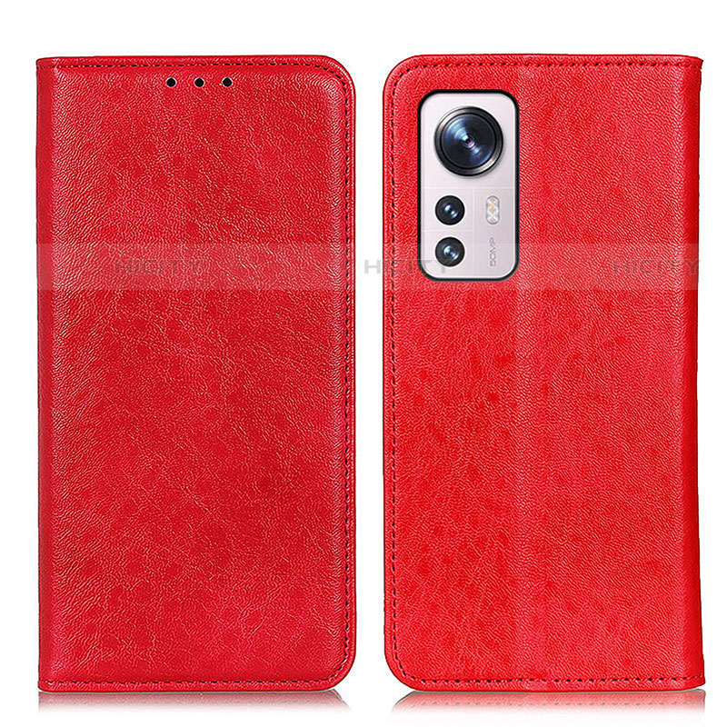 Handytasche Stand Schutzhülle Flip Leder Hülle K03Z für Xiaomi Mi 12 Lite 5G Rot Plus